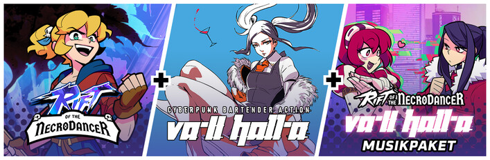 Rift + VA-11 Hall-A + Musikpaket