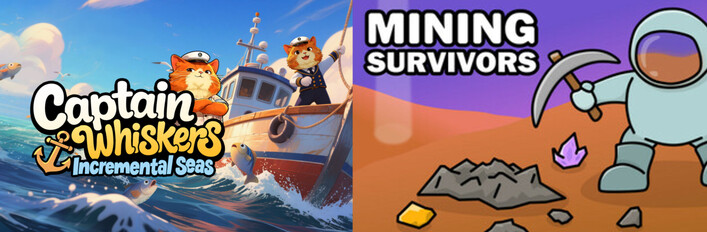 Captain Whiskers: Incremental Seas + Mining Survivors