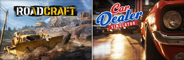 Car Dealer Simulator x RoadCraft bundle