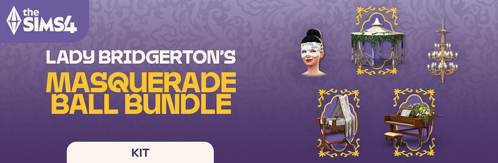 The Sims™ 4 Lady Bridgerton’s Masquerade Ball Bundle