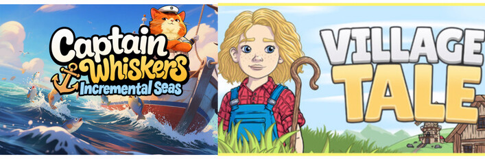 Captain Whiskers: Incremental Seas + Village Tale