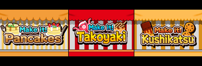 Make it! Pancakes + Takoyaki + Kushikatsu Bundle