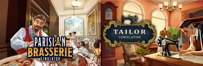 Tailor Simulator & Parisian Brasserie Simulator Bundle