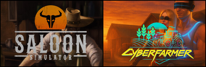 Cyber Farmer in Saloon