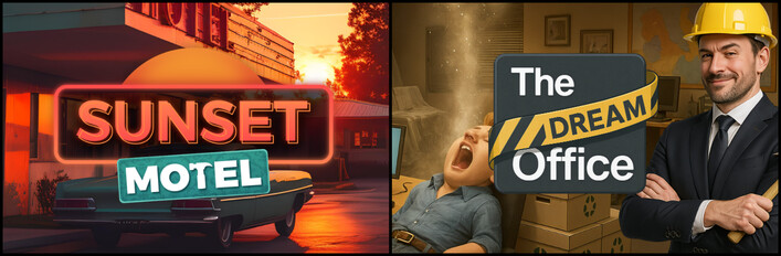 The Dream Office in Sunset Motel