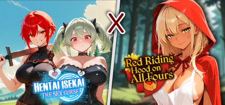 Hentai Isekai: The Sex Curse x Red Riding Hood on All Fours