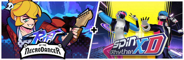Rift of the NecroDancer + Spin Rhythm XD