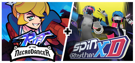 Rift of the NecroDancer + Spin Rhythm XD