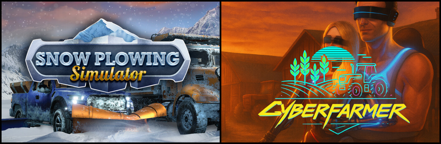 Cyber Farmer x Snow Plowing Simulator