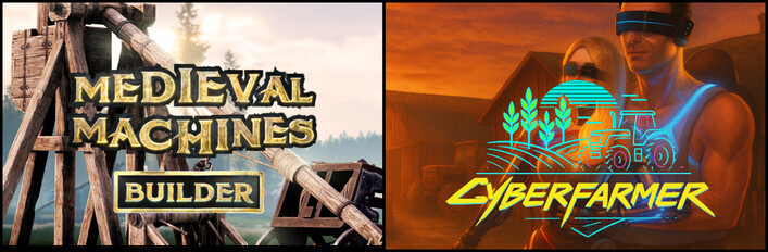 Cyber Farmer x Medieval Machines Builder