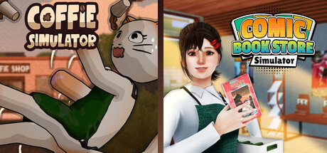 Coffie in Comic Book Store