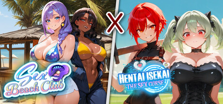 Sex Beach Club x Hentai Isekai: The Sex Curse