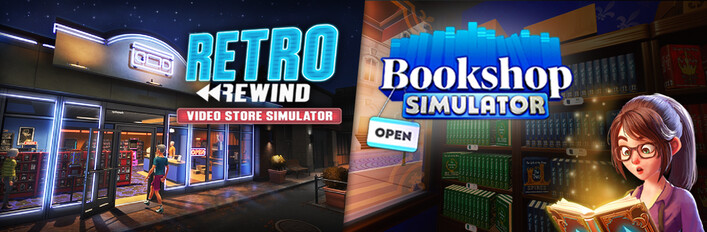 Retro Rewind & Bookshop Simulator
