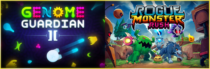 Genome Guardian 2 × Rogue Monster Rush