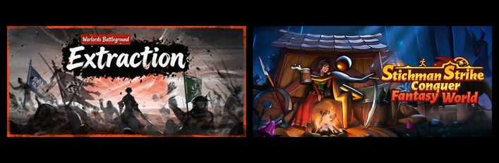Warlords Battleground: Extraction & Stickman Strikes: Conquer Fantasy World