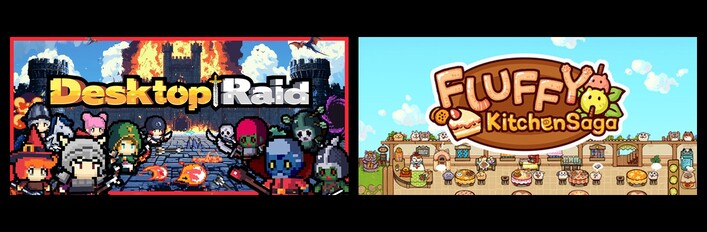Desktop Raid & Fluffy Kitchen Saga