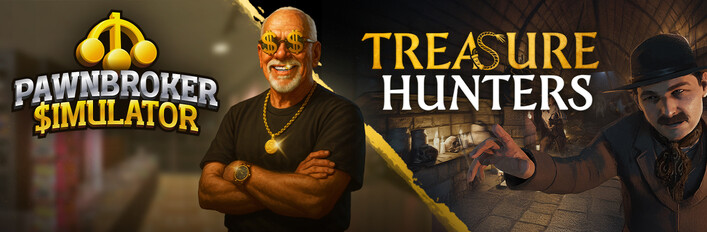 Pawnbroker Simulator x Treasure Hunters