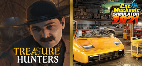 Treasure Hunters and Car Mechanic Simulator 2021