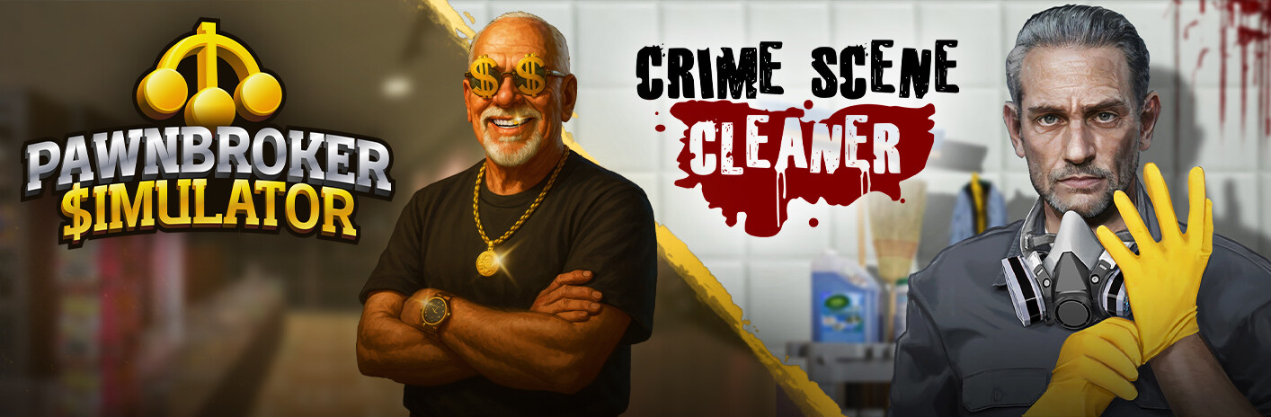Pawnbroker Simulator x Crime Scene Cleaner