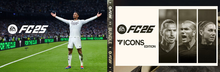 Steam：EA SPORTS FC™ 25 & EA SPORTS FC™ 26 ICONS Edition Bundle