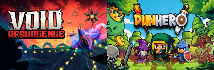🚀 Void Resurgence x DunHero⚔️: Roguelike Madness