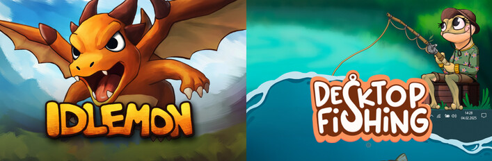 Desktop Fishing & Idlemon