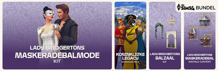 De Sims™ 4 Koninklijke Maskeradebundel