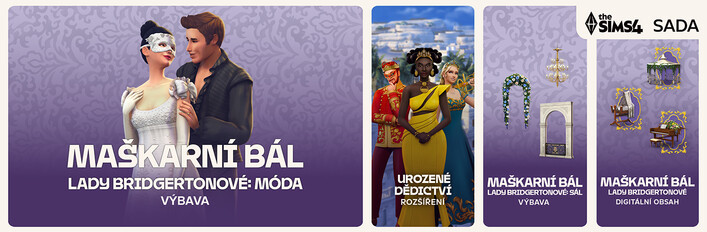 Sada The Sims™ 4 Královská maškaráda