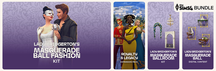 The Sims™ 4 Royal Masquerade Bundle