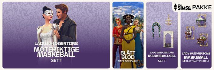 The Sims™ 4 Adelt maskeball-pakke