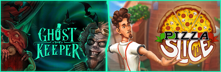 Pizza Slice x Ghost Keeper