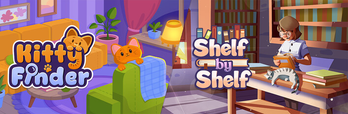 Kitty Finder & Shelf by Shelf