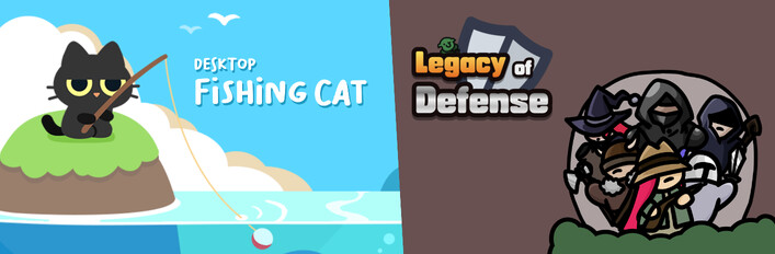 Desktop Fishing Cat x Legacy of Defense