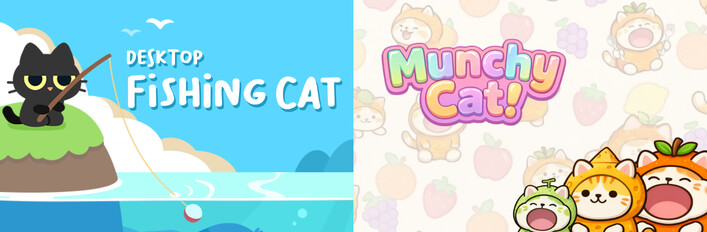 Desktop Fishing Cat x Munchy Cat