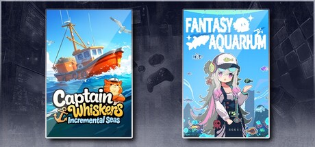 Captain Whiskers: Incremental Seas & Fantasy Aquarium