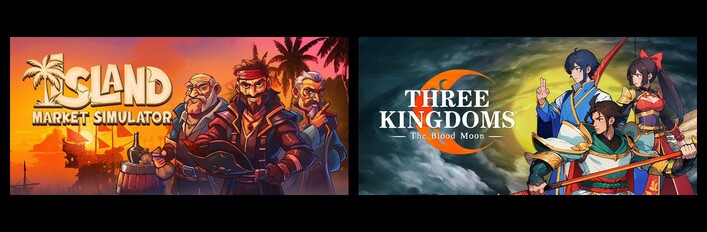 Island Market Simulator & Three Kingdoms: The Blood Moon