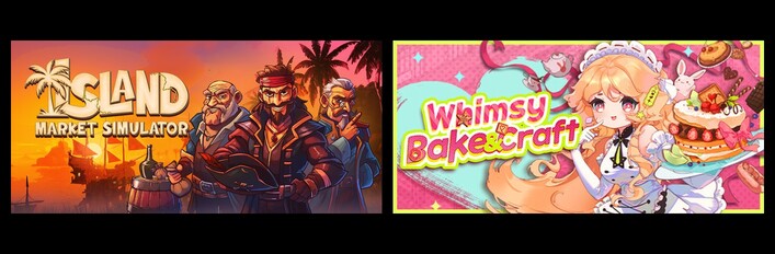 Island Market Simulator & Whimsy Bake＆Craft