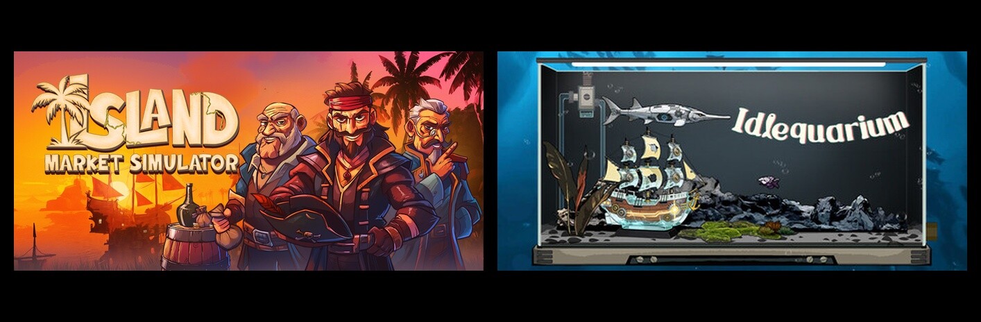 Island Market Simulator & Idlequarium