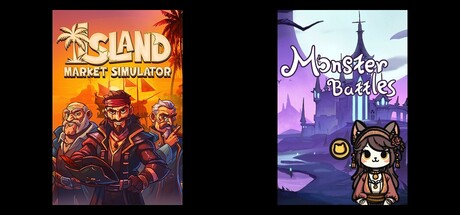 Island Market Simulator & Monster Battles