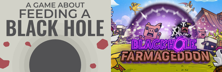 A Game About Feeding A Black Hole: Farmageddon