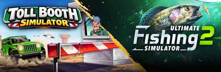 Toll Booth Simulator x Ultimate Fishing Simulator 2