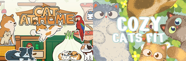 🐱Cozy Cats Fit x 🐱Cat at Home