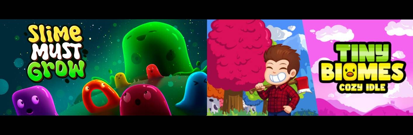 Slime Must Grow X Tiny Biomes: Cozy Idle