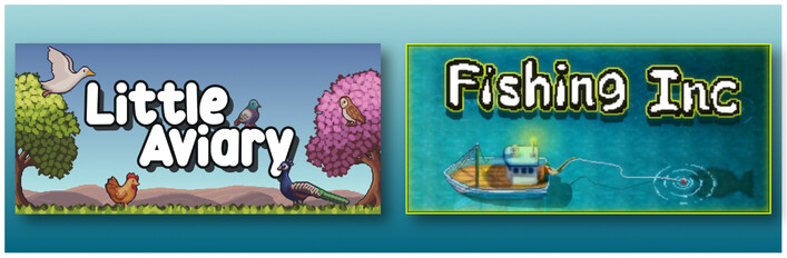Fishing Inc & Little Aviary