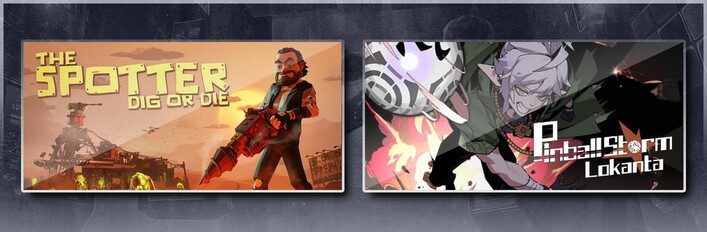 The Spotter: Dig or Die & Pinball Storm: Lokanta