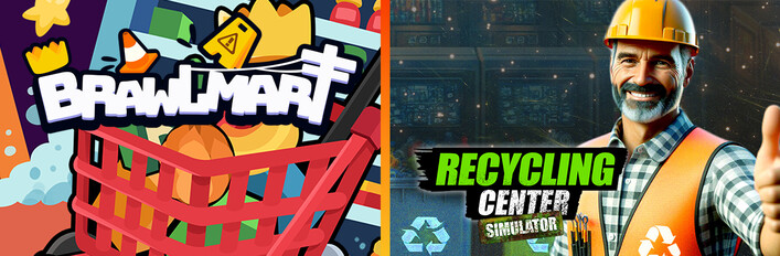 BrawlMart x Recycling Center Simulator