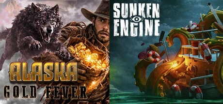 Sunken Engine & Alaska Gold Fever