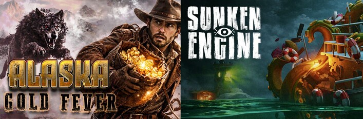Sunken Engine & Alaska Gold Fever