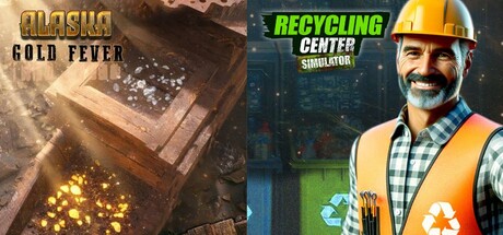 Recycling Center Simulator & Alaska Gold Fever