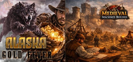 Medieval Machines Builder & Alaska Gold Fever